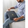 Funda portátil 16" de cuero reciclado