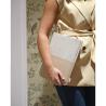 Housse pour ordinateur portable 14'' en feutre recyclé et cuir