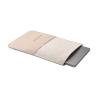 Housse pour ordinateur portable 14'' en feutre recyclé et cuir