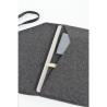 Funda portátil 15/16" de fieltro reciclado