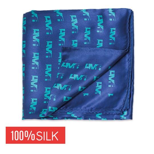 Lenço de seda personalizado...