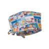 Couvre-chef chirurgical en polyester avec finition de rubans (Production)