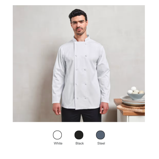 Chaqueta de chef unisex de...