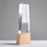 Trofeo en madera y vidrio Best