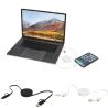 40W 90cm Recycled Plastic 5-in-1 Citala Retractable Data Sync and Fast Charging Cable