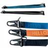 Lanyard de tecido em Relevo com fecho de segurança (Produção)