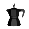 Cafetière Alfonsina Une Couleur