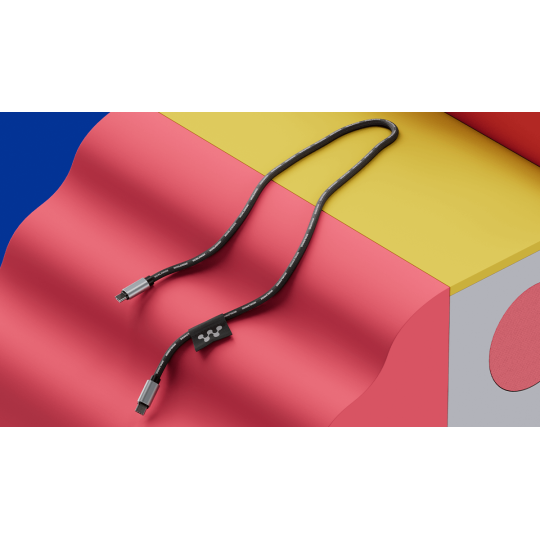 Custom cable in jacquard...