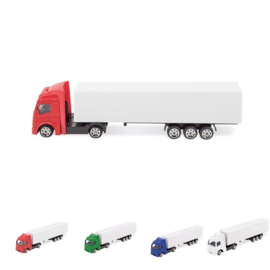 Camion avec remorque