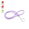 Tubular Lanyard with leather label (Production)