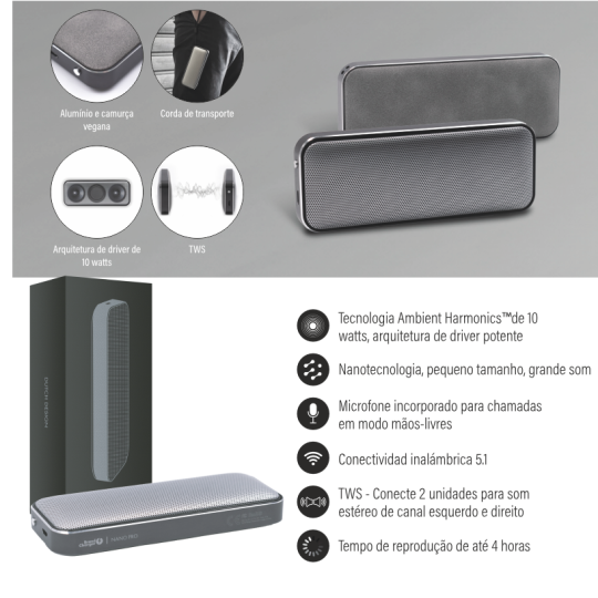 Columna Inalámbrica Nano...