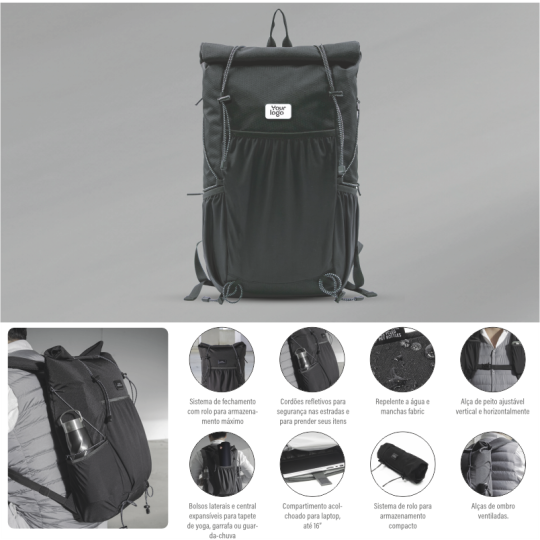 16" Roll Backpack Venturer...