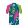 T-shirt à manches courtes unisexe en lycra sublimation surf (Production)