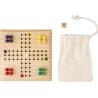 Jeu de ludo en bois Yasir