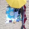 Serviette de plage 160x75cm polyester imp. quadrichromie (production)