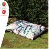 Pouf coussin en polyester avec rembourrage en flocons (Production)