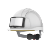Casco de seguridad EVOLite® con porta credencial, ventilado, cierre de trinquete JSP®