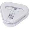 Earphones with storage case made of recycled plastic Rebel Unbranded®