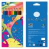 Conjunto de colorir 12 unidades BIC® Kids Evolution® (Produção)