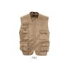 Gilet unisexe multifonctions avec plusieurs poches Wild Sols®