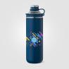 Bouteille avec poignée et bouchon en acier inoxydable recyclé Oasis