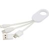 Cable de Carga de Aluminio Reciclado 4 en 1 Troop