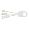 Cable de Carga de Aluminio Reciclado 4 en 1 Troop