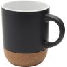 Taza de cerámica de 300 ml con detalles en corcho y acabado mate Billie Unbranded®