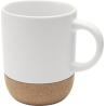 300 ml ceramic mug with cork details and matte finish Billie Unbranded®