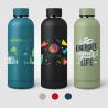 Botella de pared doble de acero inoxidable reciclado Astrid