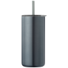 Vaso con paja de acero inoxidable reciclado Borealis