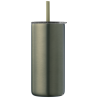 Vaso con paja de acero inoxidable reciclado Borealis