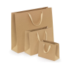 Sacs en papier avec ruban polyester (Production)