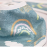 Bavoir de bébé en tissu de serviette (Production)