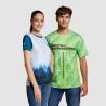 T-shirt sublimé en polyester avec toucher coton (Production)