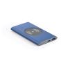 CASSINI. Power bank 4,000 mAh with 5W wireless charger in recycled aluminium (100% rAL)