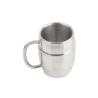 Caneca dupla de aço inox 275 ml Sinborg