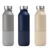 Flacon en acier inoxydable recyclé à double paroi de 590 ml 2 en 1 avec tasse de 325 ml Freya Duo