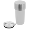 Vaso de Acero Inoxidable con Doble Pared de 590 ml y Interior de Cerámica Optimus