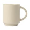 Ensemble de tasse en céramique et planche en bambou de 325 ml Café Duo