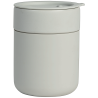 Tasse en céramique mate et silicone de 295 ml avec couvercle Obsidian