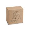 Plywood support with 6 cork coasters Plycork