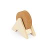 Plywood support with 6 cork coasters Plycork