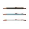 Metal Spinner Pen with Orbit Stylus Pen