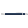 Chrome metal Spinner Pen with Orbit stylus pen