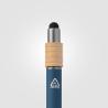Stylo Spinner en aluminium recyclé avec stylet - BREVETÉ Reborn