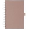 Cuaderno espiral de papel FSC de caja de leche reciclada - A5 Tierra