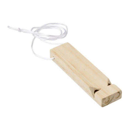 Silbato de madera de pino...