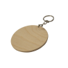 Llavero De Madera Con Cadena Personalizable