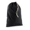 Bolsa con cordón NEGRO XL